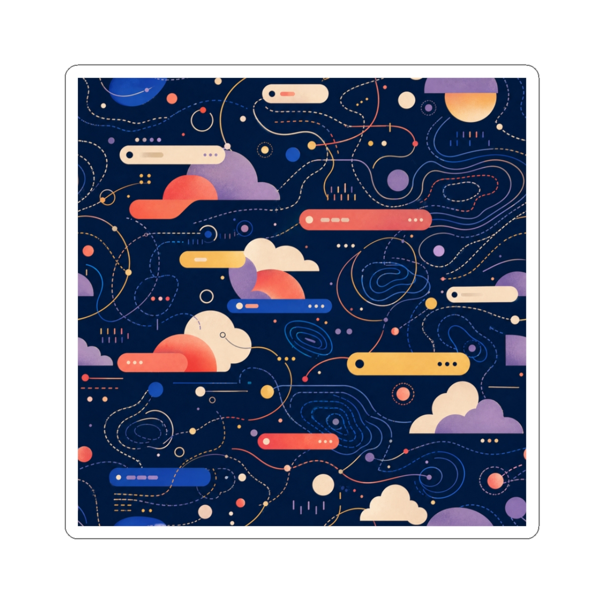 Zoitra Screenshot Season Soft Launch Weather Kiss-Cut Sticker Set