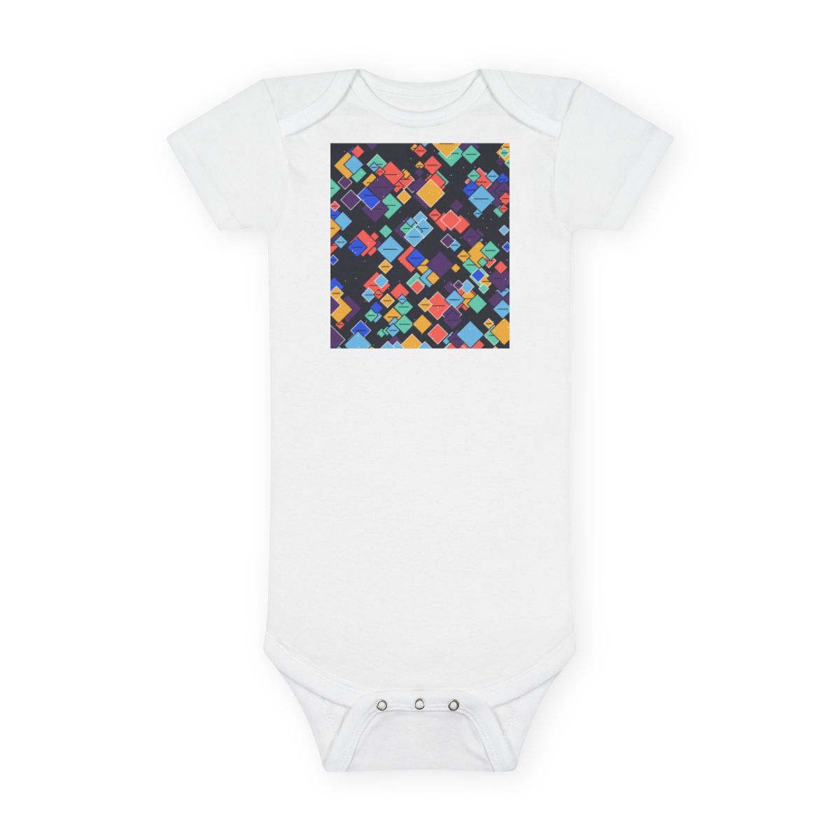 Zoitra Twilight Mosaic Baby Bodysuit