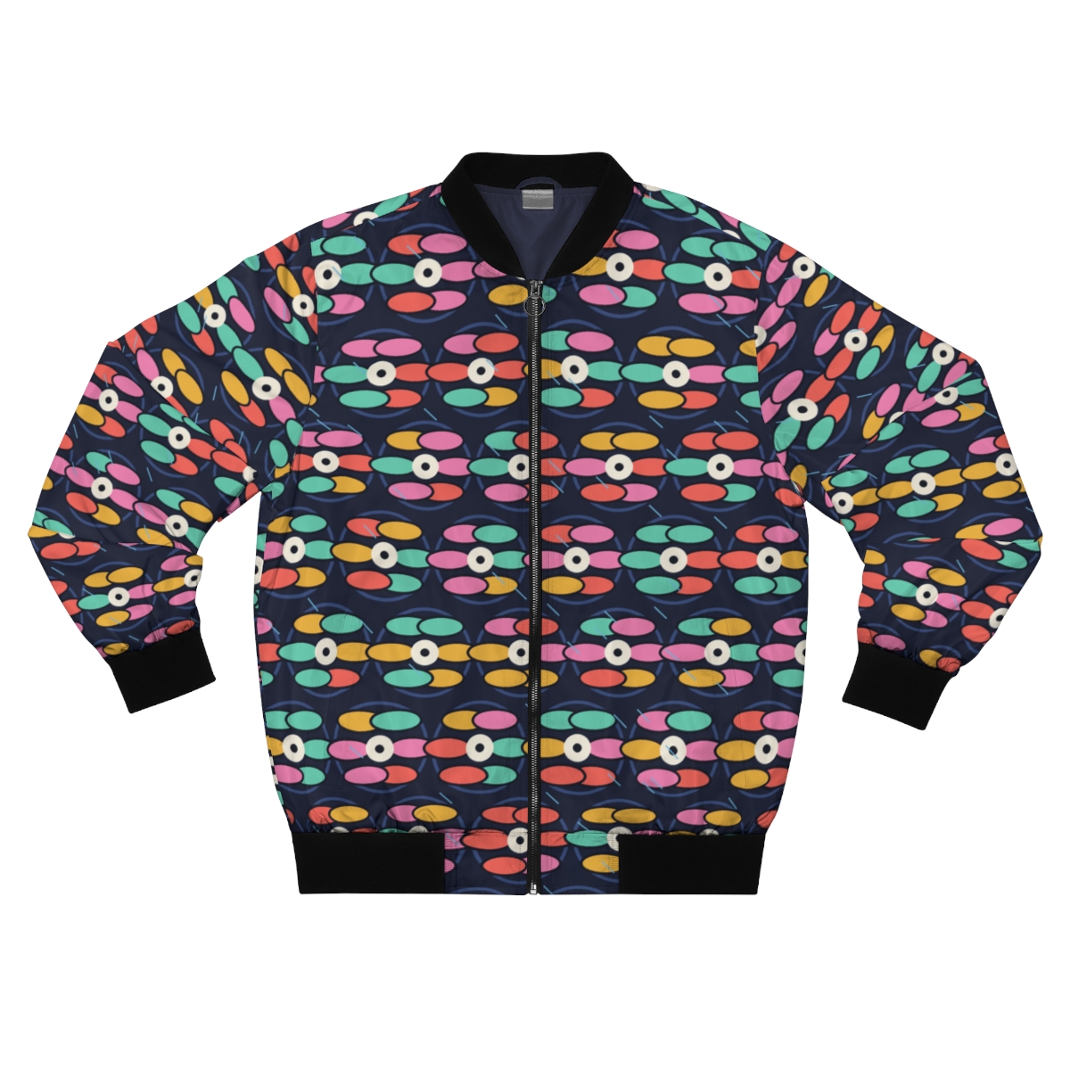 Zoitra Night Bloom Bomber Jacket