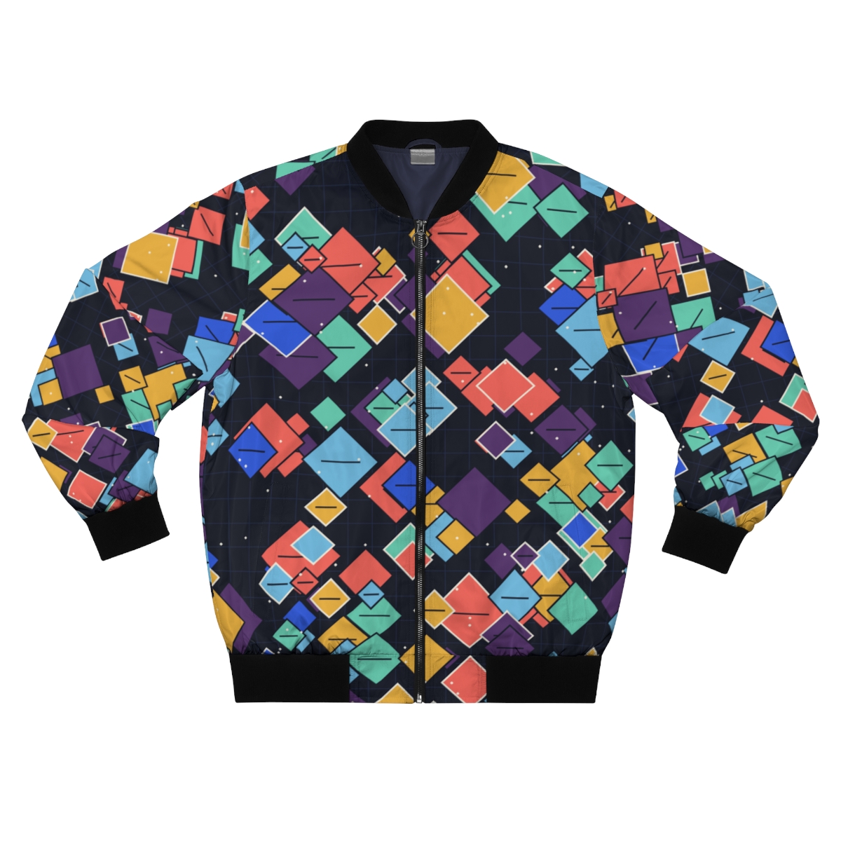 Zoitra Twilight Mosaic Bomber Jacket