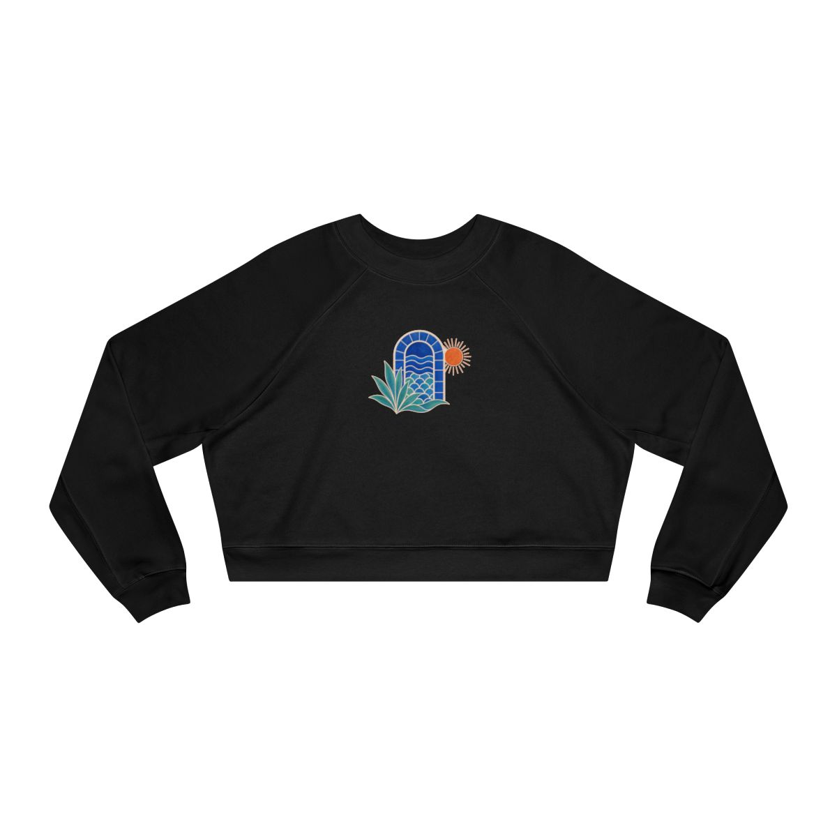Zoitra Cerulean Maison Cropped Fleece