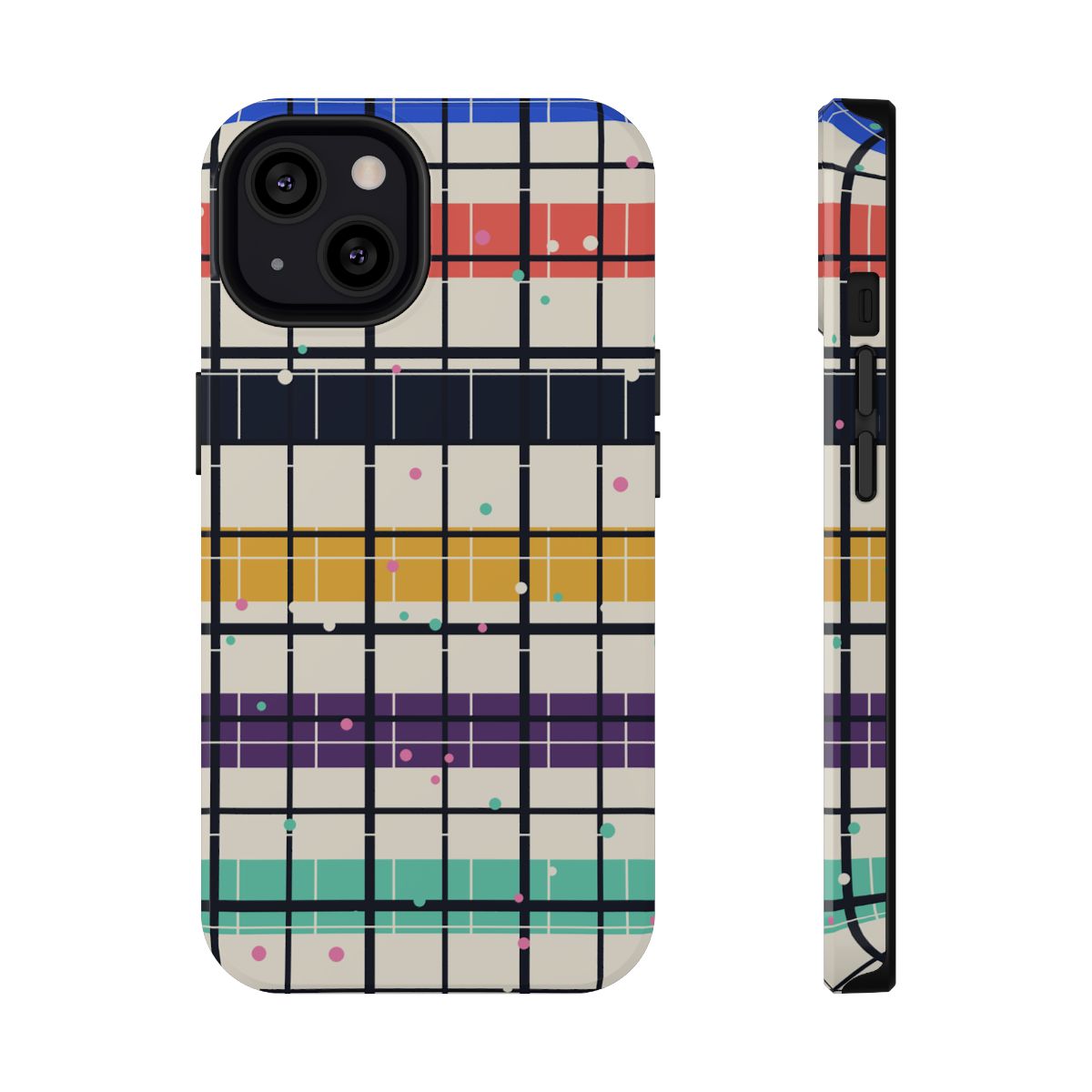 Zoitra Chromatic Check Impact-Resistant Phone Case