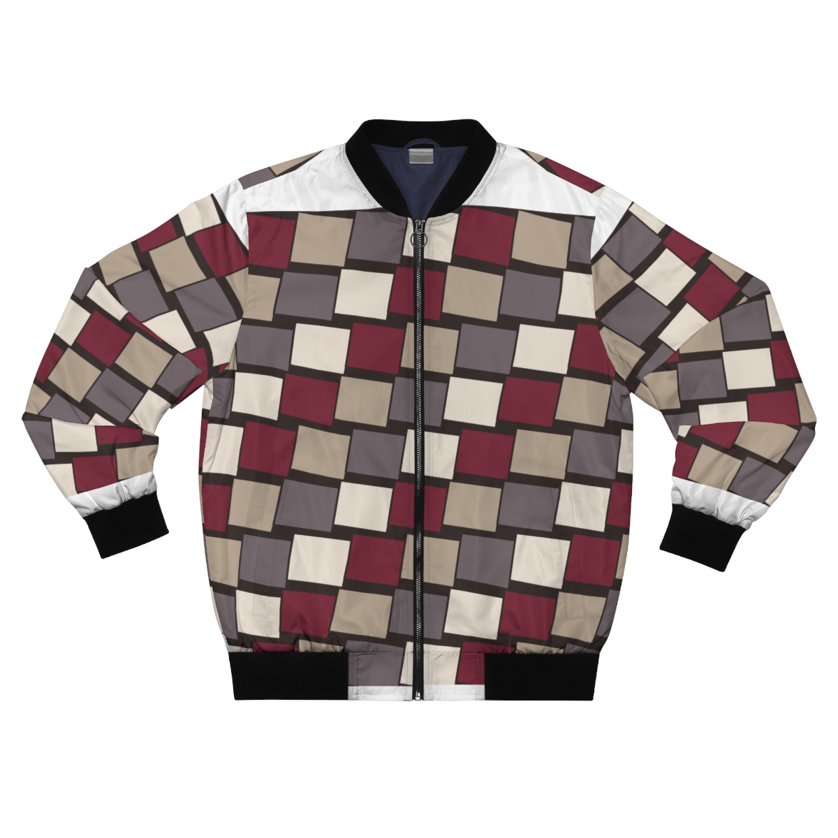 Zoitra Maison Check Bomber Jacket