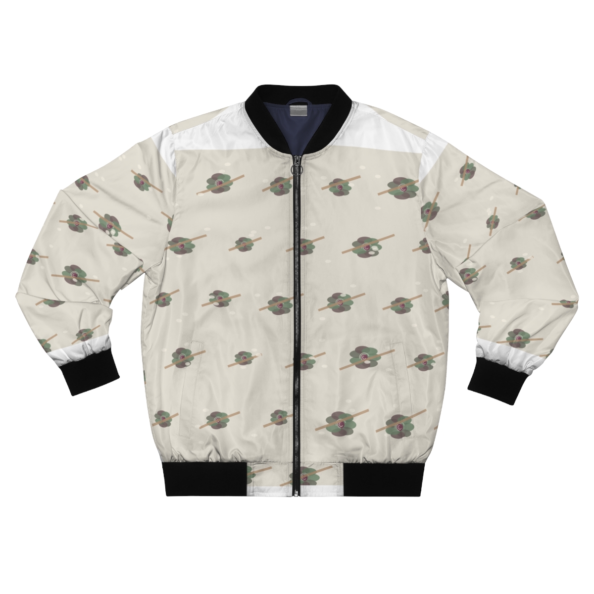 Zoitra Silk Orchard Bomber Jacket