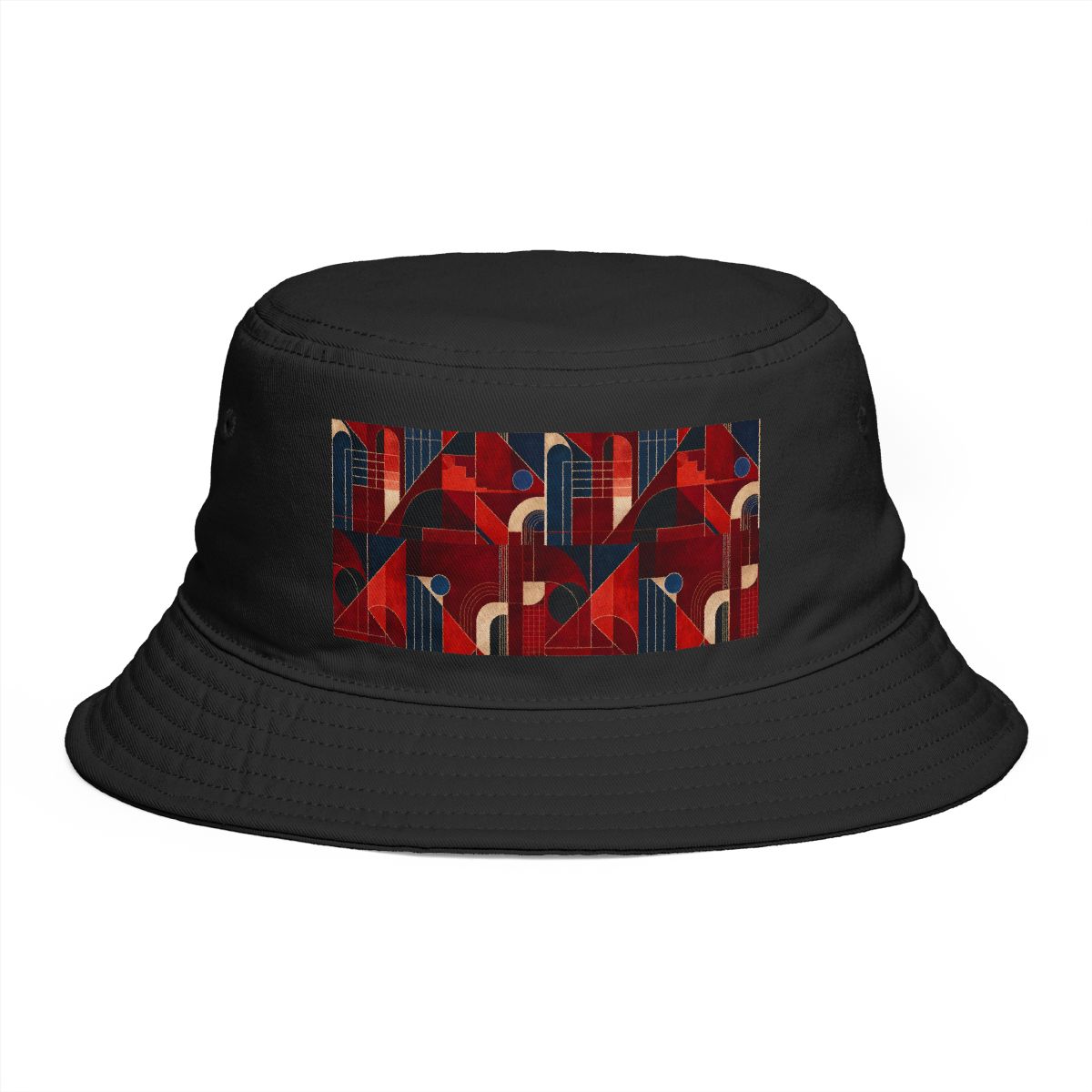 Zoitra Crimson Meridian Bucket Hat