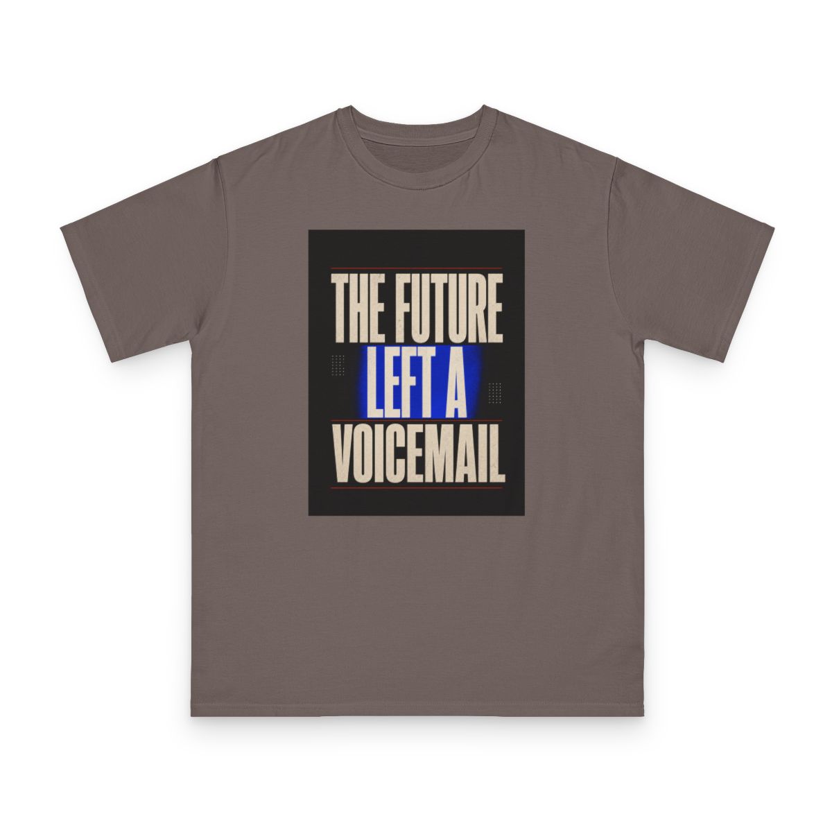 Zoitra The Future Left a Voicemail Organic Tee