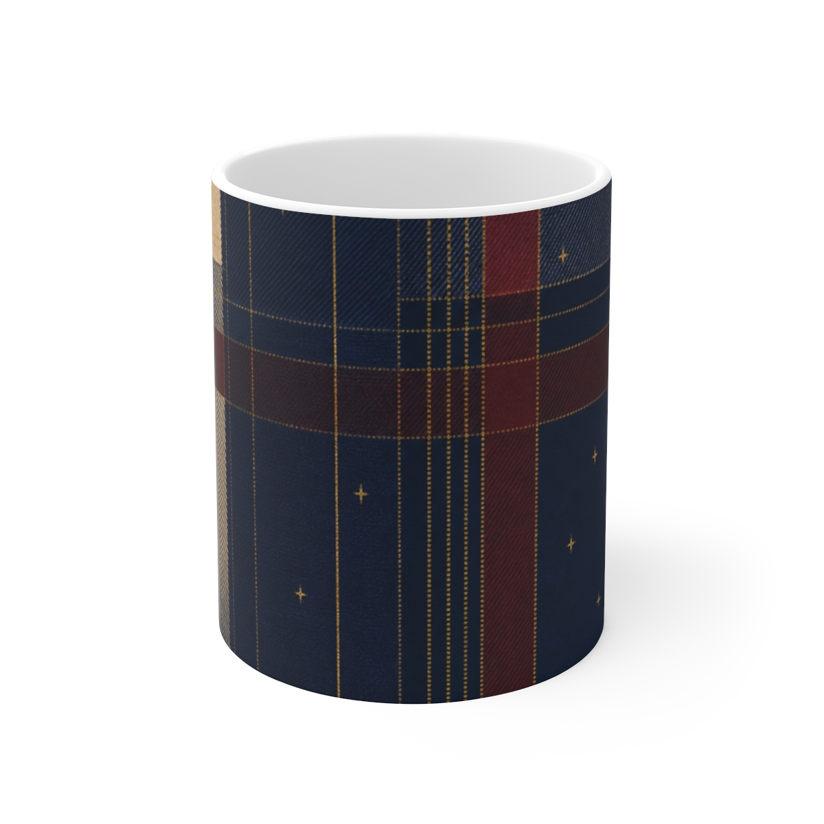 Zoitra Nocturne Plaid Studio Mug