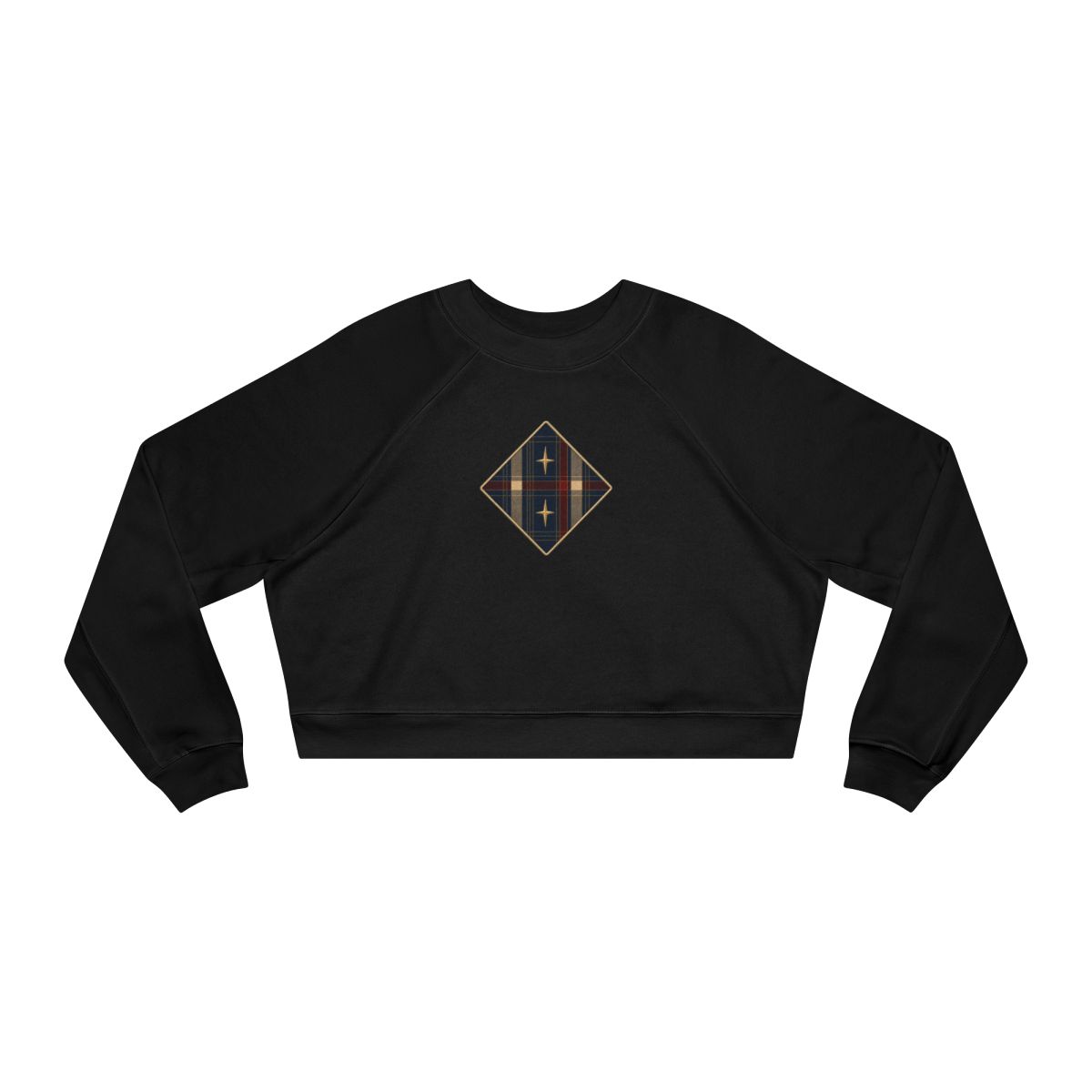 Zoitra Nocturne Plaid Cropped Fleece