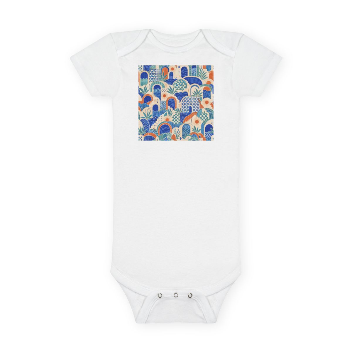 Zoitra Cerulean Maison Baby Bodysuit