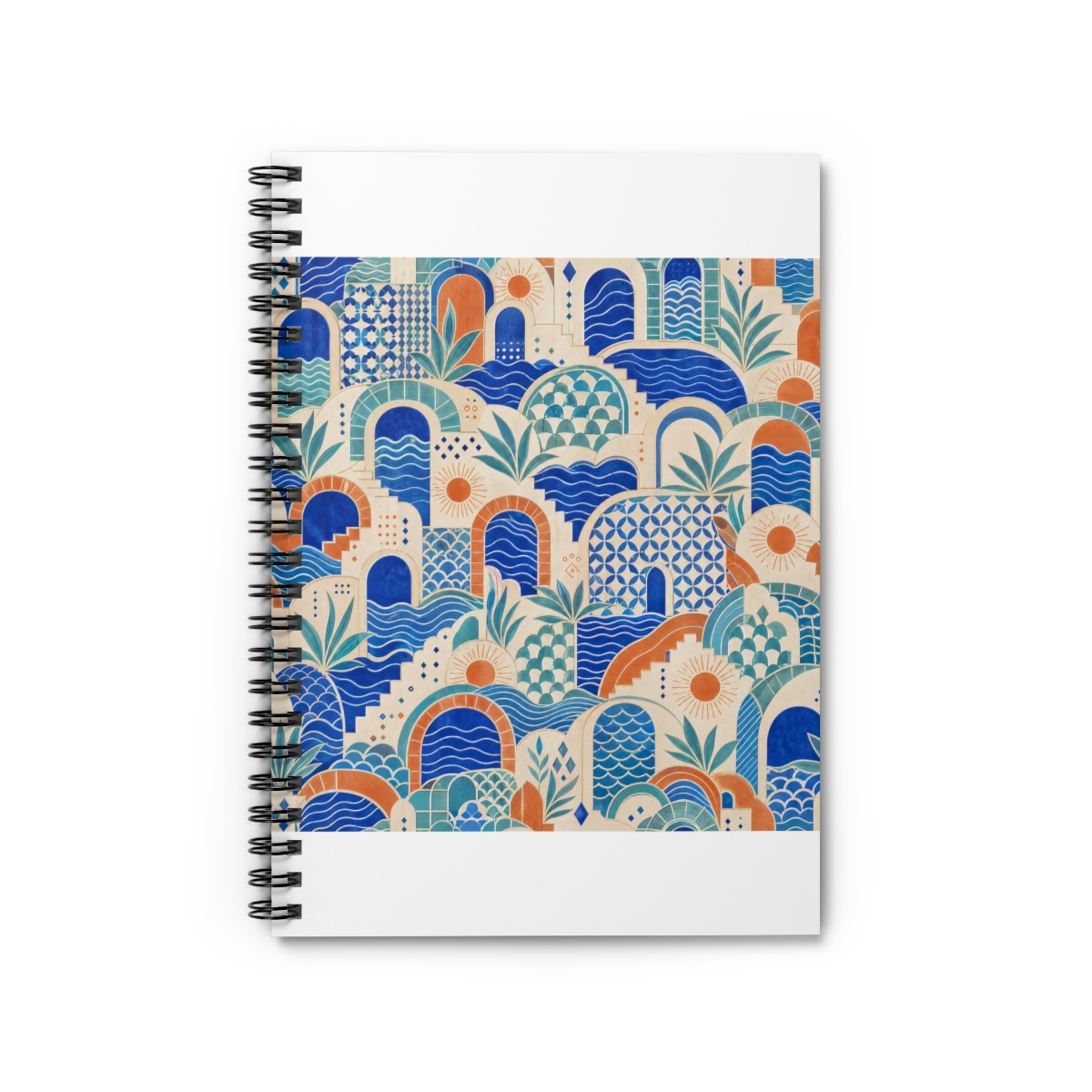 Zoitra Cerulean Maison Spiral Notebook