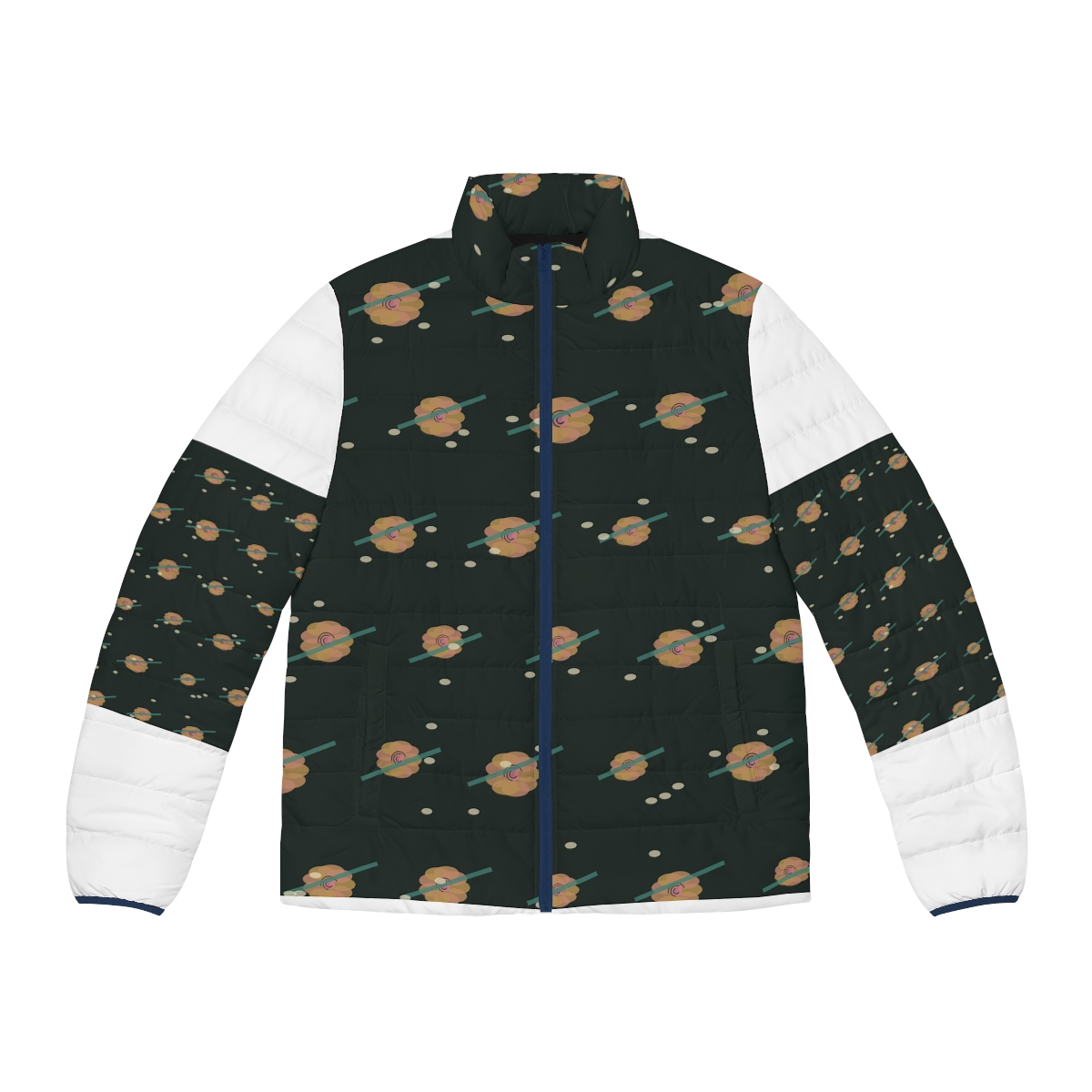Zoitra Auric Bloom Men's Puffer Jacket