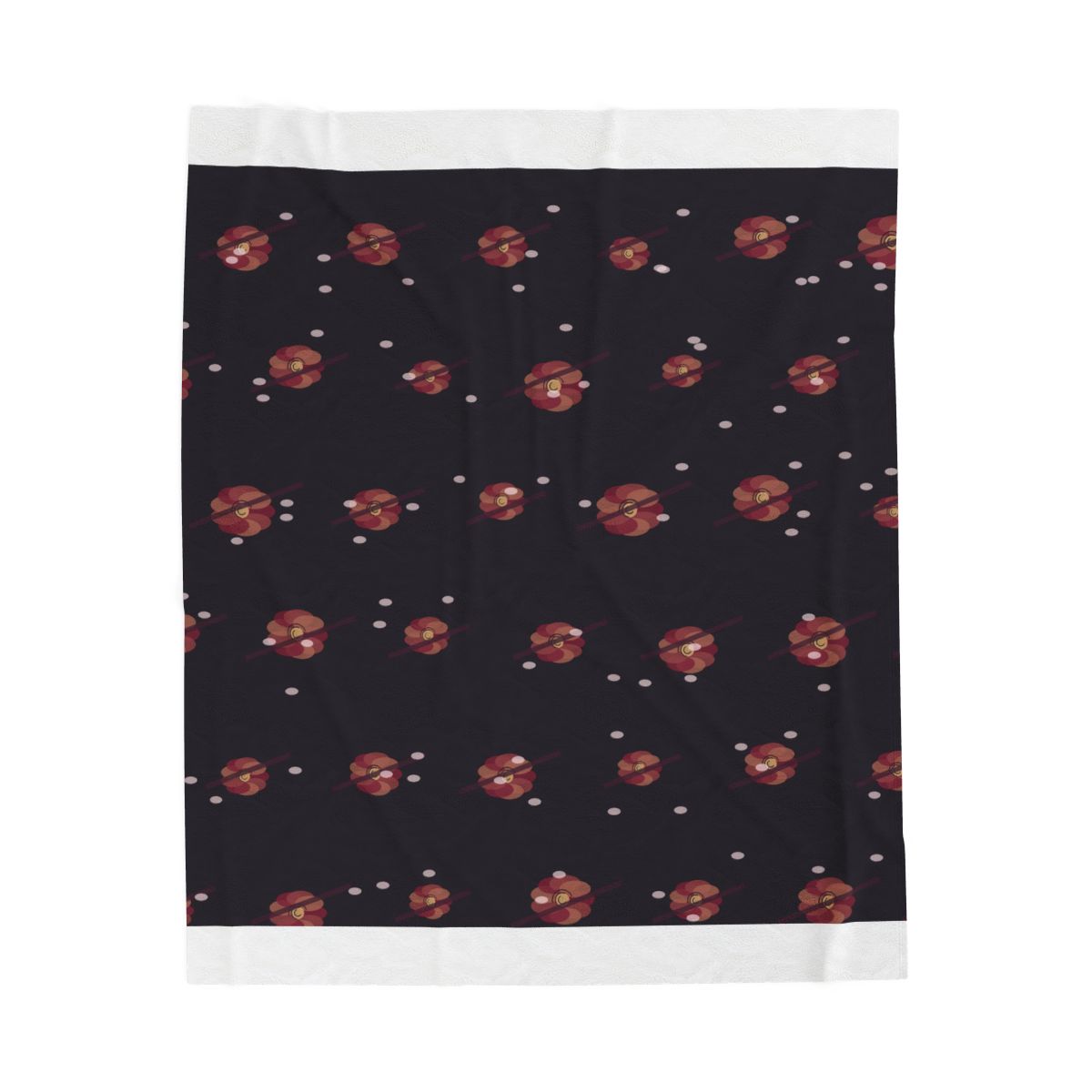 Zoitra Vesper Rose Velveteen Blanket