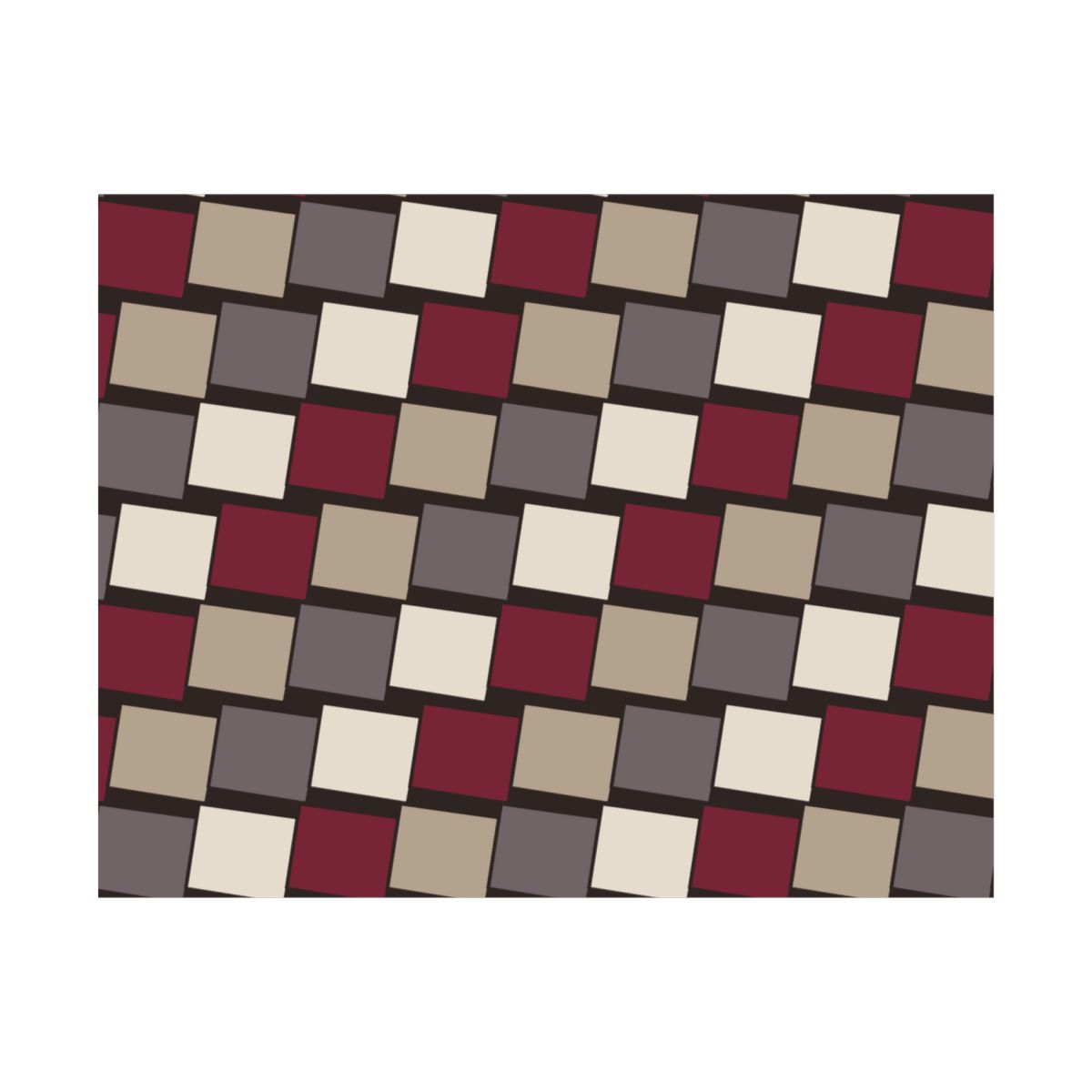Zoitra Maison Check Art Print