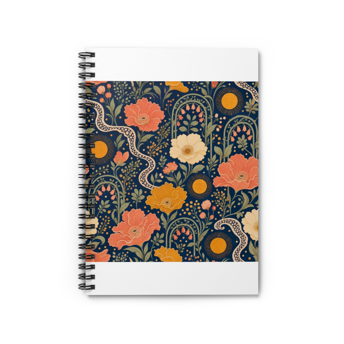 Zoitra Solstice Garden Spiral Notebook