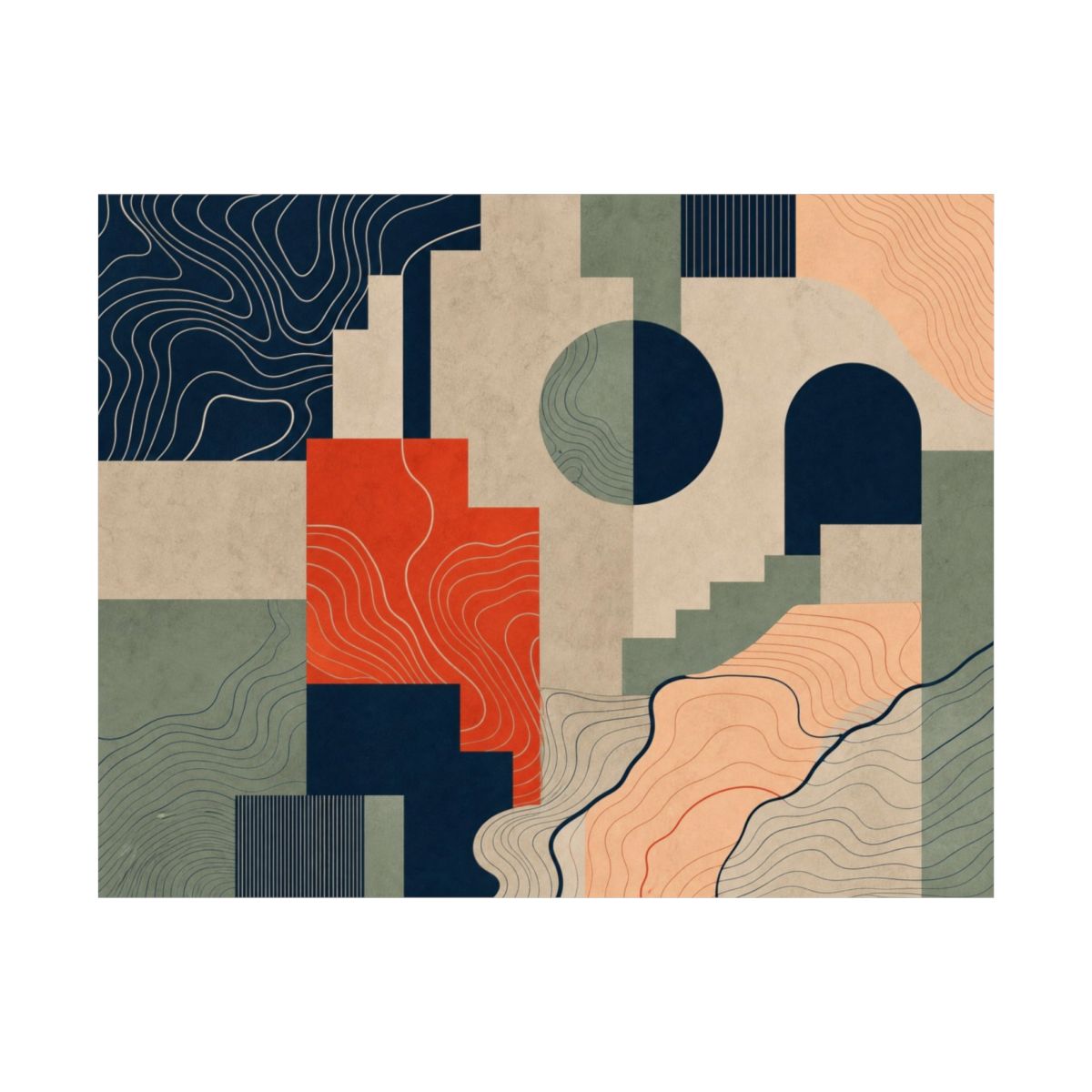 Zoitra Urban Contour Art Print