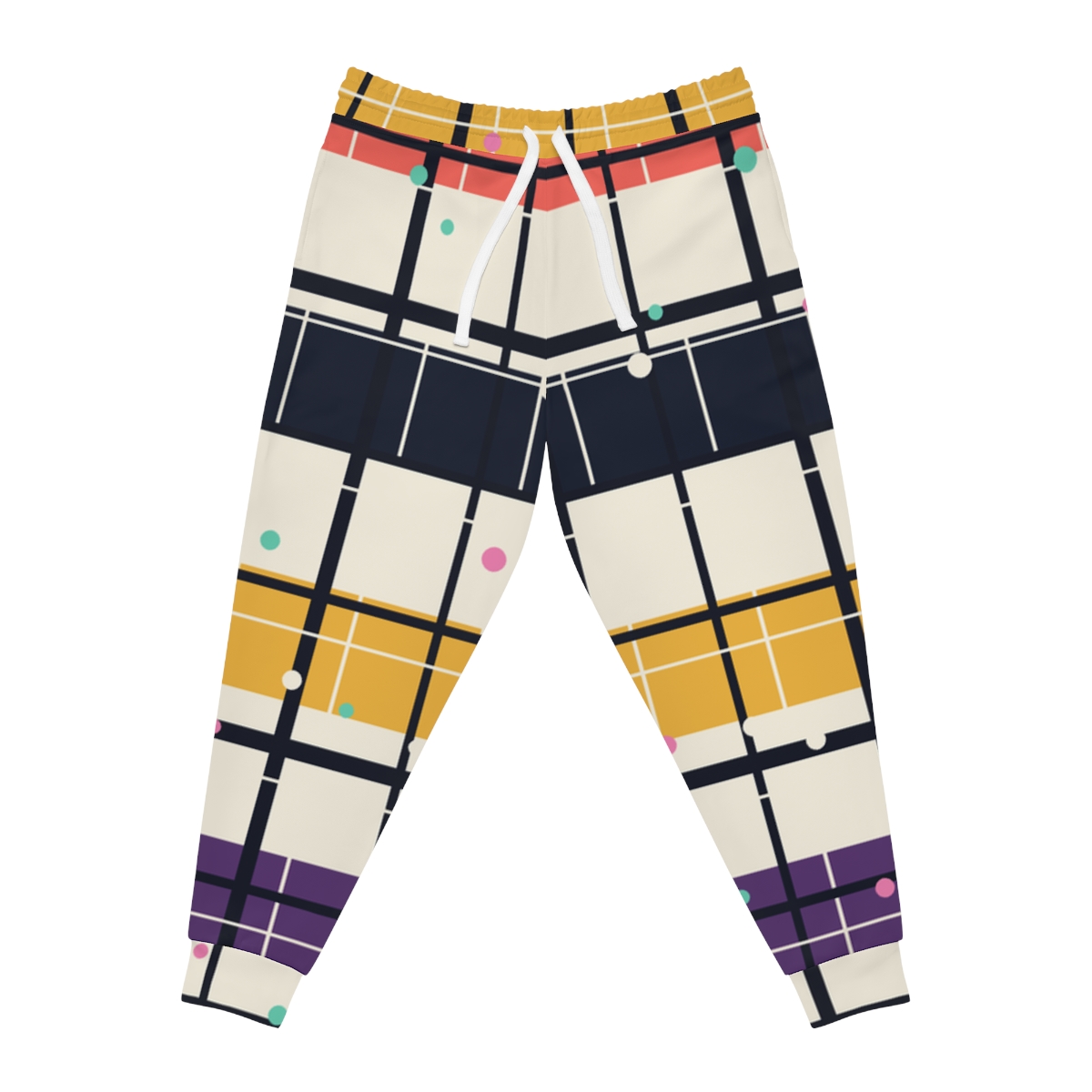 Zoitra Chromatic Check Athletic Joggers