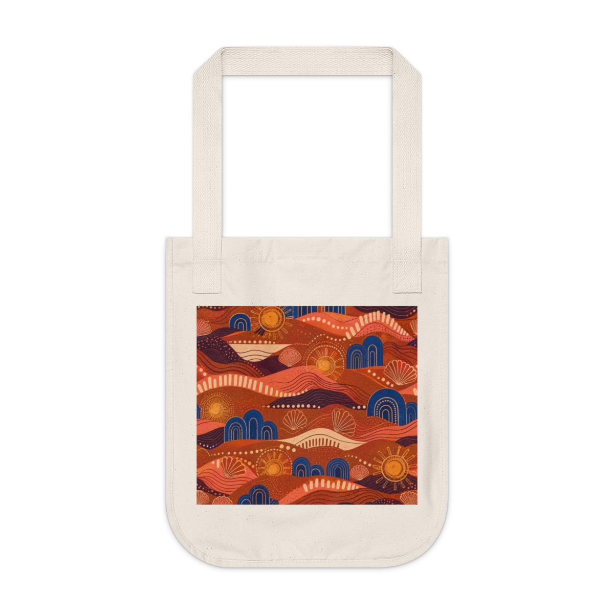 Zoitra Sunset Receipt Organic Tote