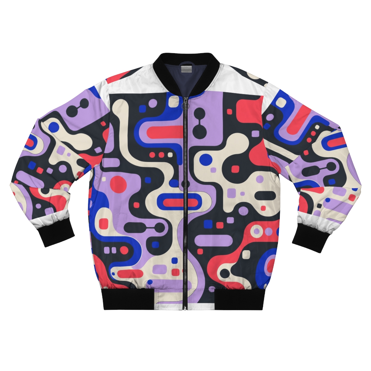 Zoitra Liquid Matrix Bomber Jacket