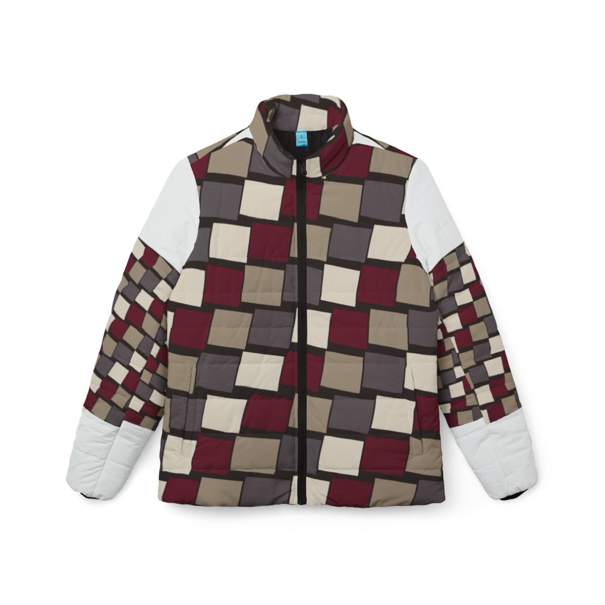 Zoitra Maison Check Women's Puffer Jacket