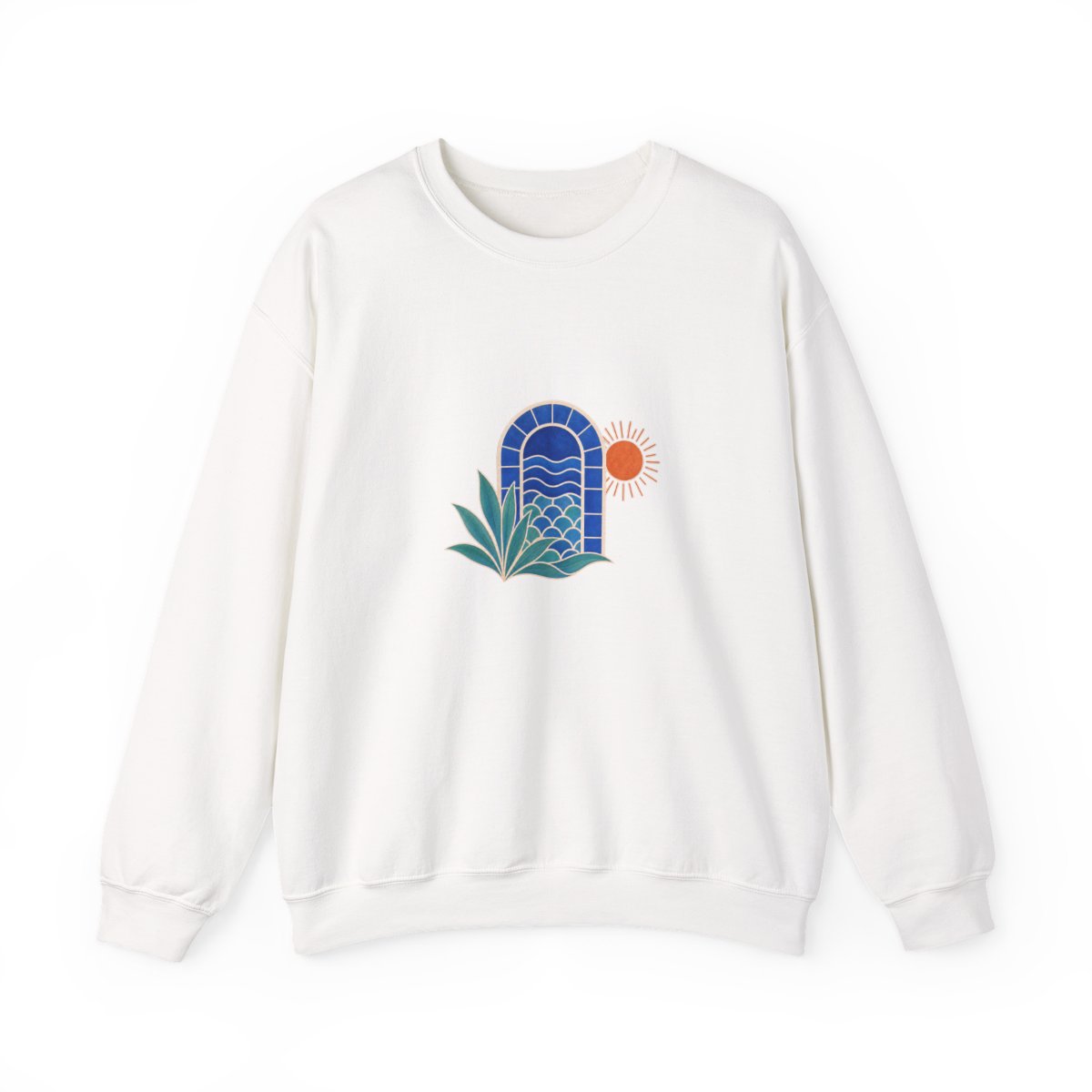 Zoitra Cerulean Maison Crewneck