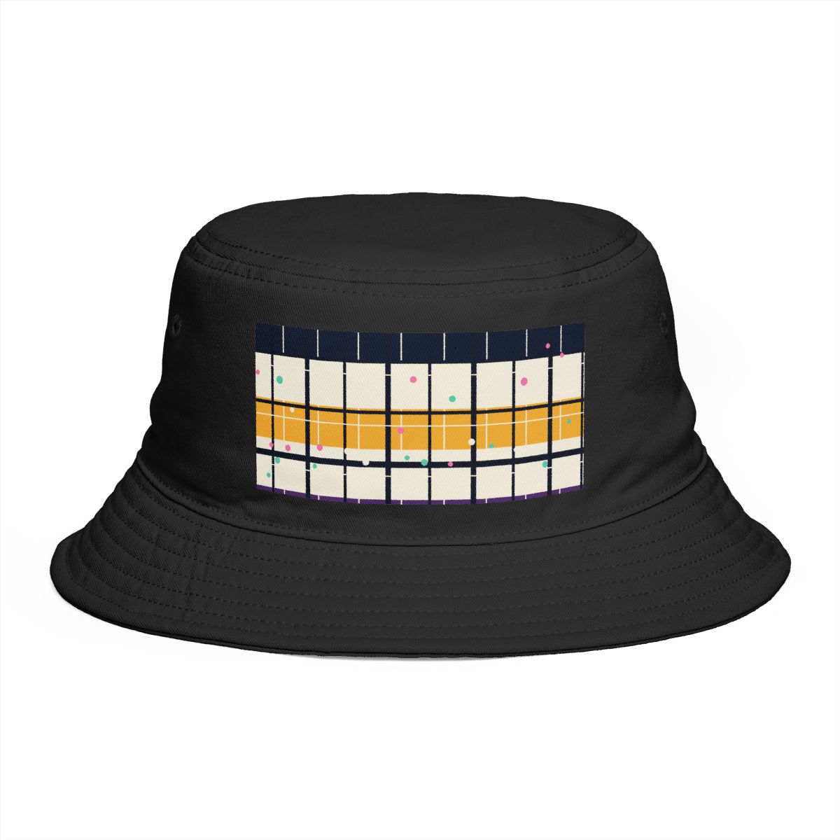Zoitra Chromatic Check Bucket Hat