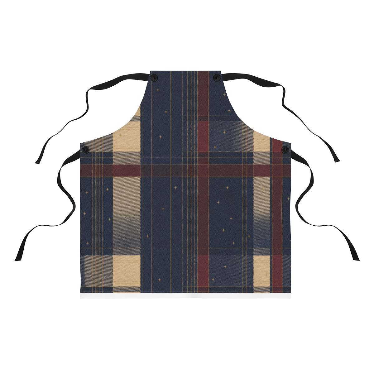 Zoitra Nocturne Plaid Studio Apron