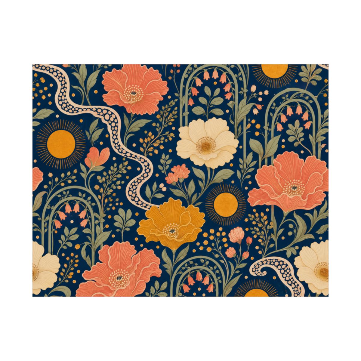 Zoitra Solstice Garden Art Print