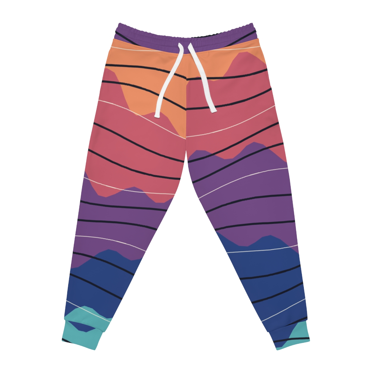 Zoitra Sunset Strata Athletic Joggers