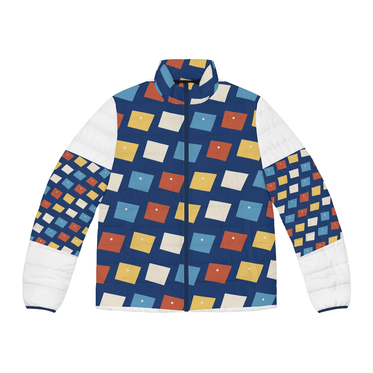 Zoitra Riviera Tile Men's Puffer Jacket