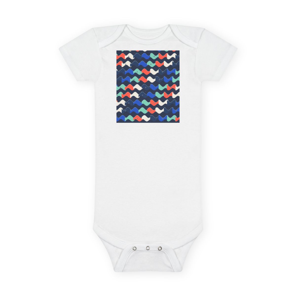 Zoitra Tide Lattice Baby Bodysuit