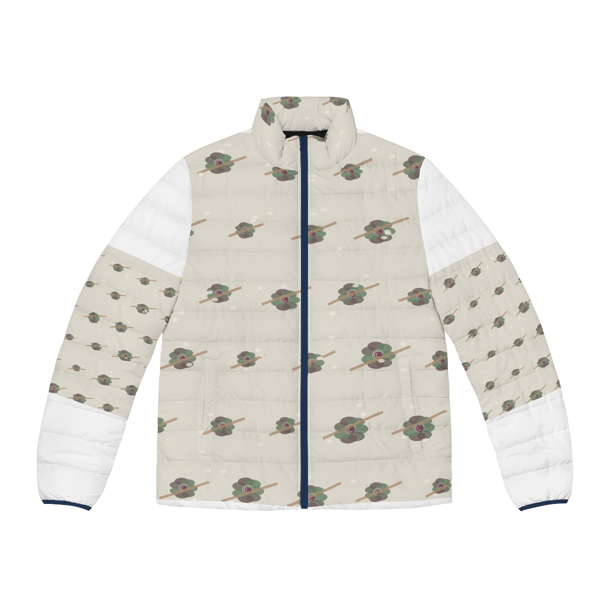 Zoitra Silk Orchard Men's Puffer Jacket