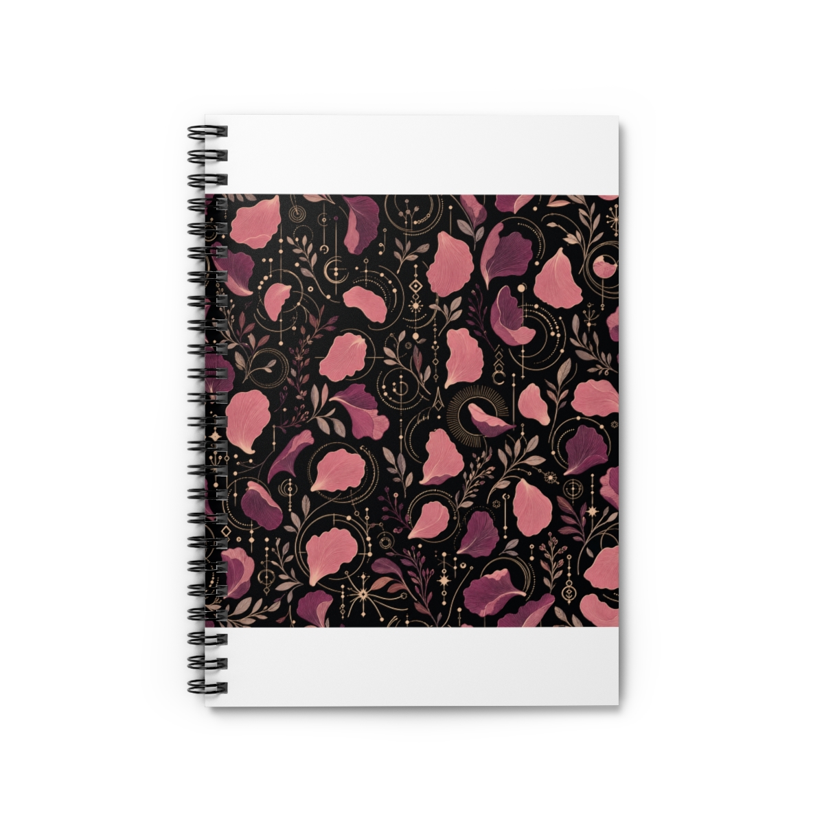 Zoitra Petal Cipher Spiral Notebook