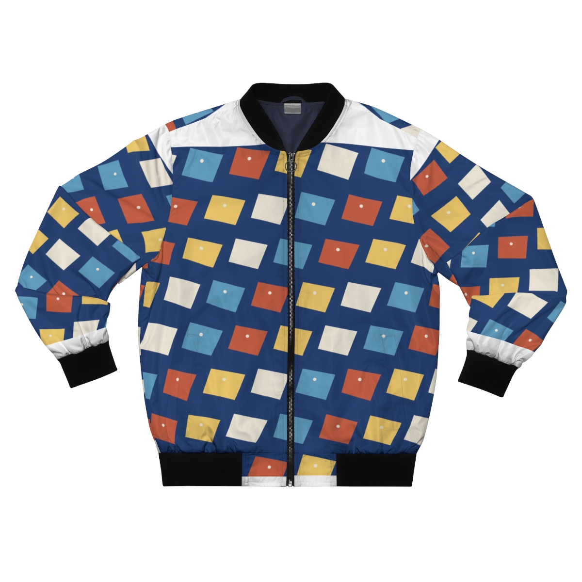 Zoitra Riviera Tile Bomber Jacket