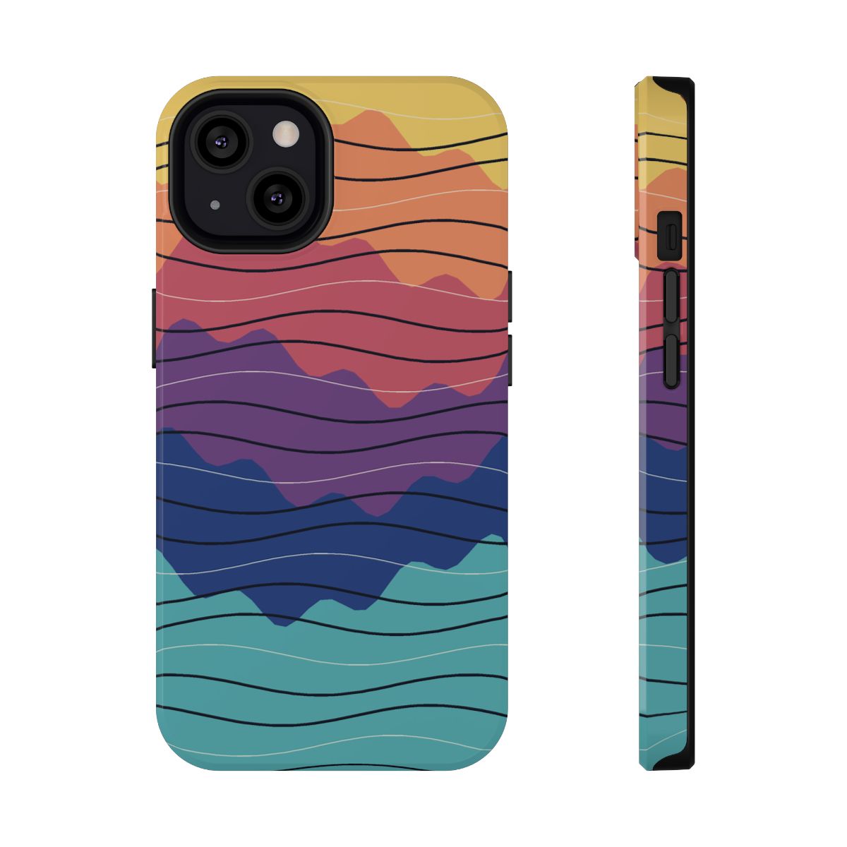 Zoitra Sunset Strata Impact-Resistant Phone Case