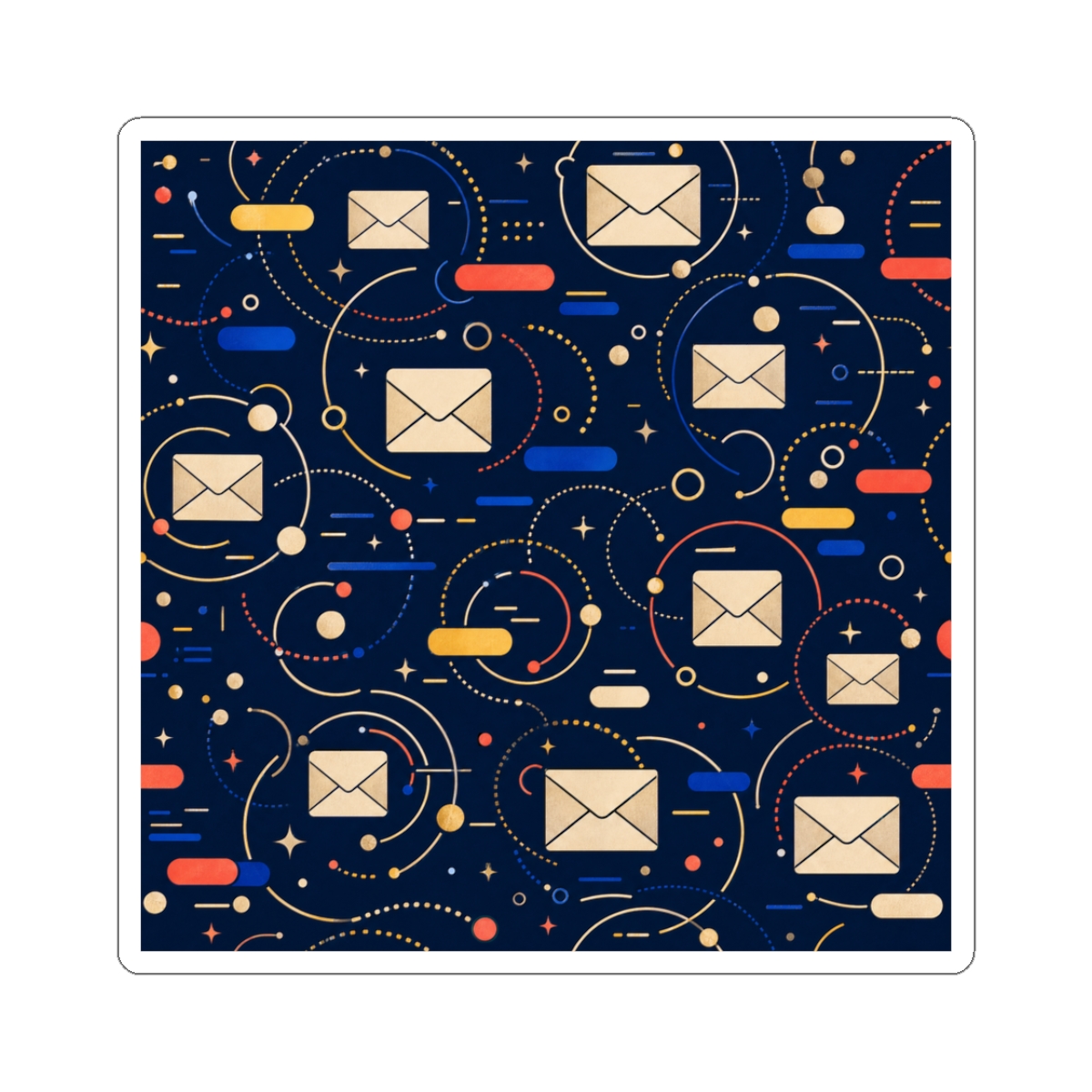 Zoitra Screenshot Season Unread Orbit Kiss-Cut Sticker Set