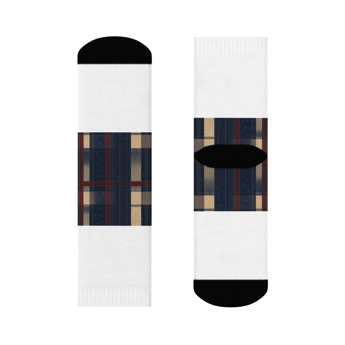 Zoitra Nocturne Plaid Everyday Socks