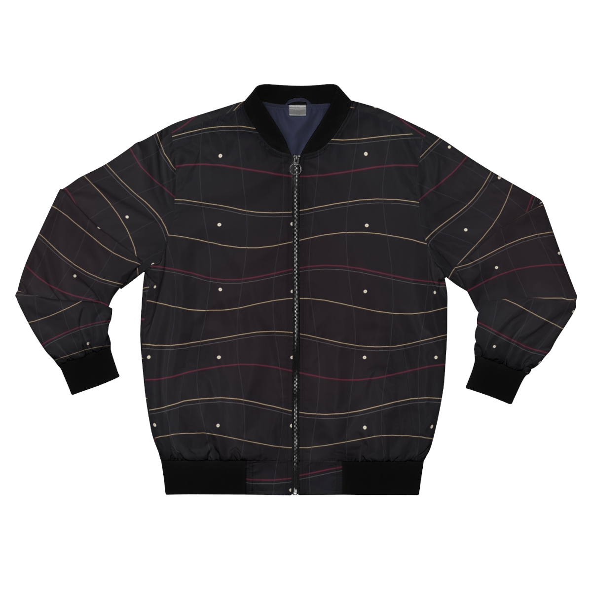 Zoitra Obsidian Meridian Bomber Jacket