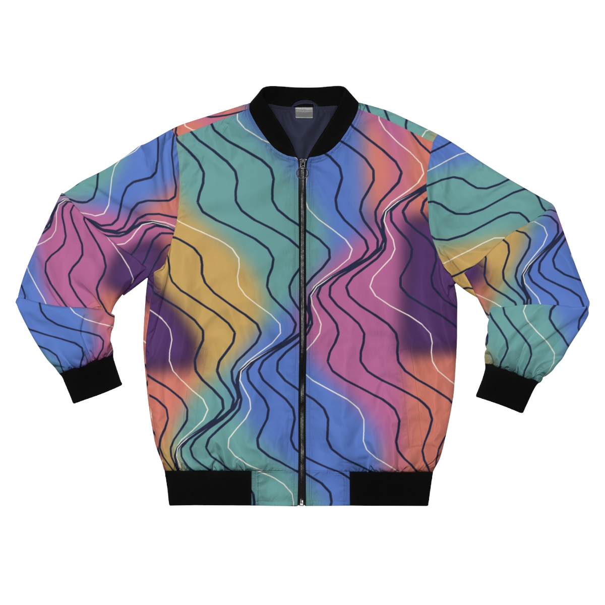 Zoitra Mineral Wave Bomber Jacket